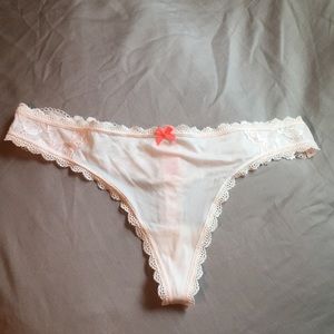 Victoria’s Secret lace thong
